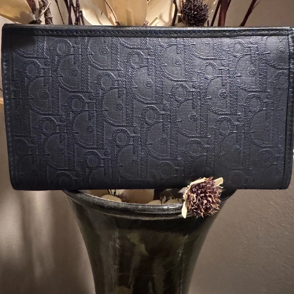 Vintage Christian Dior Trotter Kiss-lock Wallet